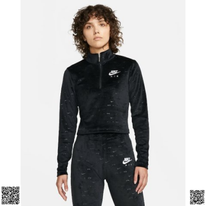 美國代購正品 Nike AirWomen s Velour 半拉鏈上衣