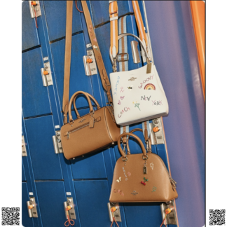 美國代購正品 刺綉水桶包
