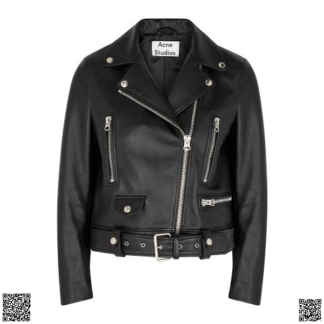 美國代購正品 Acne Studios 皮衣夾剋