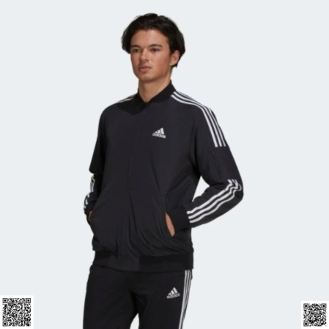 美國代購正品 Adidas Essentials Woven 3-Stripes 夾剋