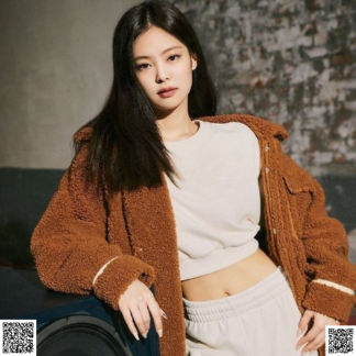 美國代購正品 Adidas Jennie同款燕麥色衛衣