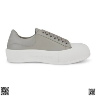 美國代購正品 Alexander McQueen 厚底小白鞋