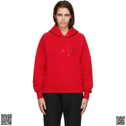 美國代購正品 Ami Alexandre Mattiussi Red Ami de Coeur 帽衫