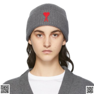 美國代購正品 Ami Alexandre Mattiussi 愛心毛綫帽