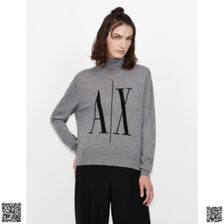 美國代購正品 Armani Exchange 高領毛衣