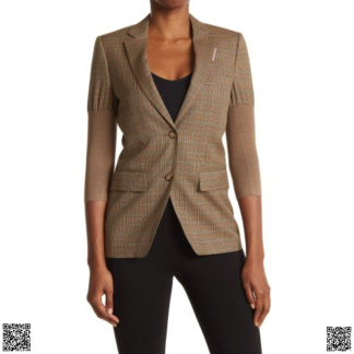 美國代購正品 Burberry 格紋夾剋