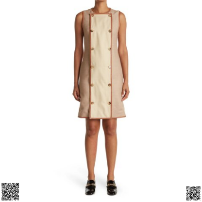 美國代購正品 Burberry 羊毛餅乾裙