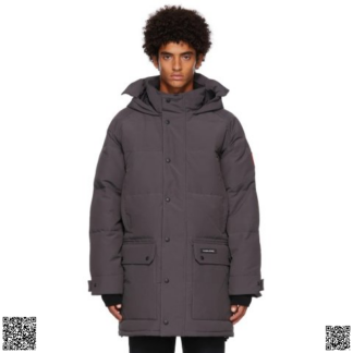 美國代購正品 Canada Goose Grey Down Emory 派剋羽絨服