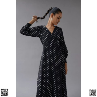 美國代購正品 Ghospell 波點長裙