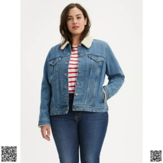 美國代購正品 Levi s 搖粒絨牛仔夾剋 (plus Size)