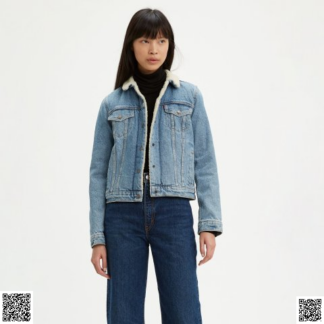 美國代購正品 Levi s 毛領牛仔夾剋