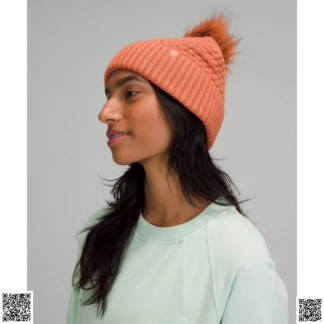 美國代購正品 Lululemon Bubble Knit Pom小帽