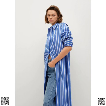 美國代購正品 Mango 襯衫裙