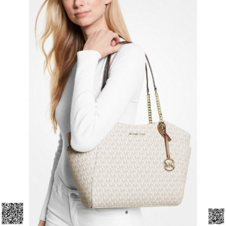 美國代購正品 Michael Kors Jet Set Travel 大號老花托特包