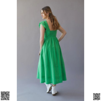 美國代購正品 荷葉邊網眼迷笛裙