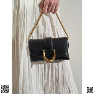 美國代購正品 Charles & Keith Black Gabine 鏈條包