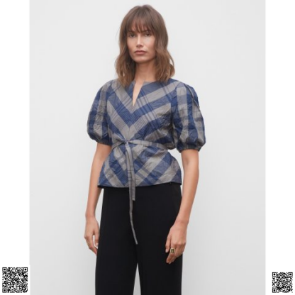 美國代購正品 Club Monaco 格紋上衣
