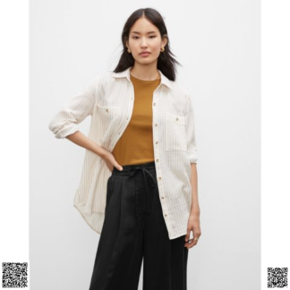 美國代購正品 Club Monaco 條紋襯衫