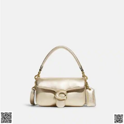 美國代購正品 Coach Pillow Tabby 18 斜挎包