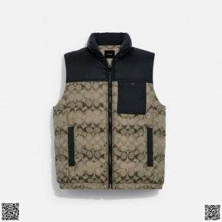 美國代購正品 Coach logo夾剋背心
