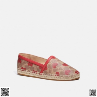 美國代購正品 Coach 愛心logo漁夫鞋