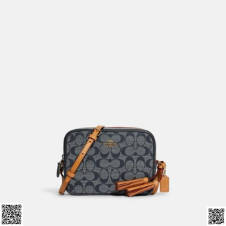 美國代購正品 Coach 老花相機包