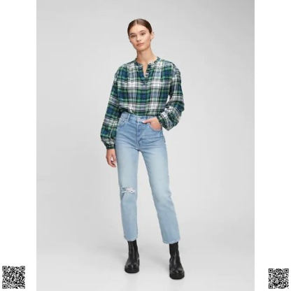 美國代購正品 Gap 格紋上衣