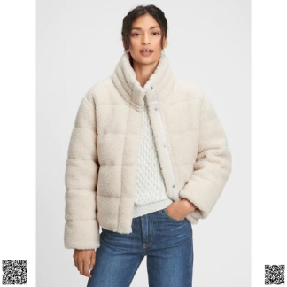 美國代購正品 Gap 毛絨棉服外套