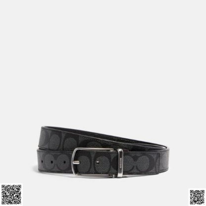 美國代購正品 Skinny Buckle Cut To Size Reversible 老花腰帶