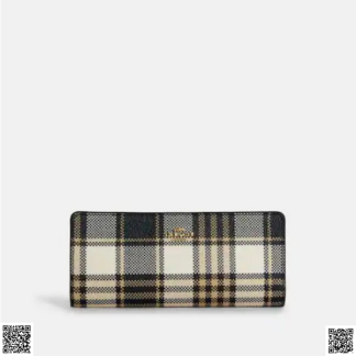 美國代購正品 Slim 格紋錢包