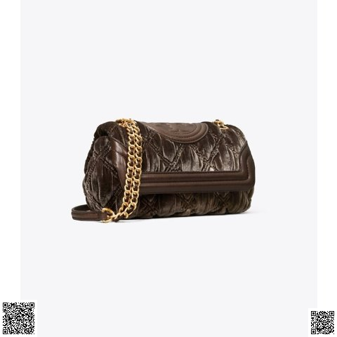 美國代購正品 Tory Burch FLEMING 柔軟天鵝絨迷你包