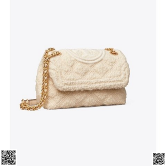 美國代購正品 Tory Burch Fleming 加絨鏈條包