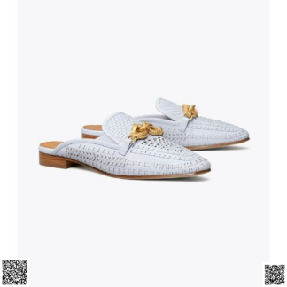 美國代購正品 Tory Burch Jessa Woven 編織穆勒鞋