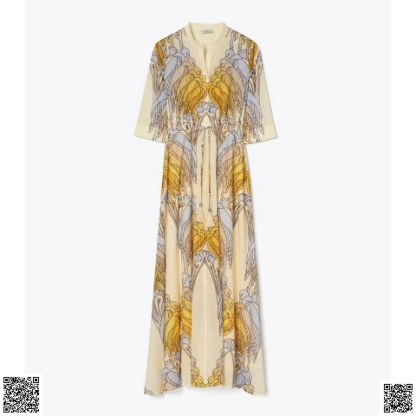 美國代購正品 Tory Burch 印花長裙