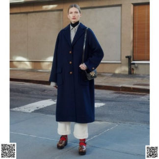 美國代購正品 Tory Burch 羊毛大衣
