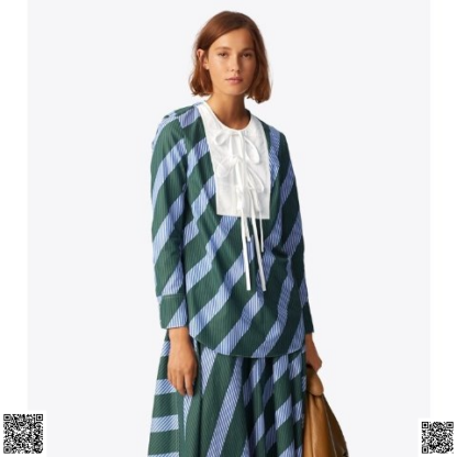 美國代購正品 Tory Burch 蝴蝶結上衣
