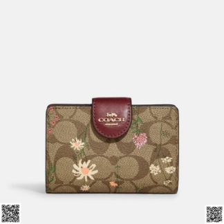美國代購正品 小花錢包