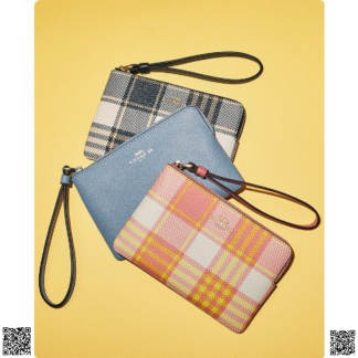 美國代購正品 格紋手拿包