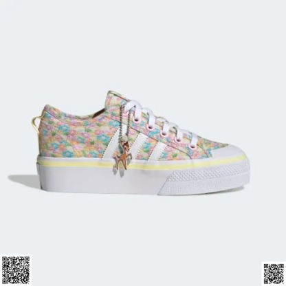 美國代購正品 Adidas Disney Nizza 小鹿斑比聯名闆鞋