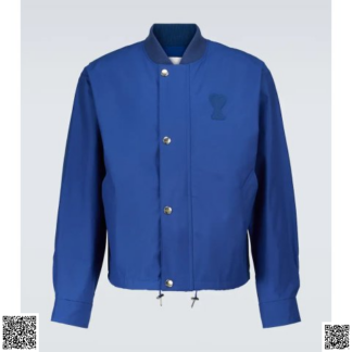 美國代購正品 Ami Paris Ami De Coeur 剋萊因藍bomber夾剋
