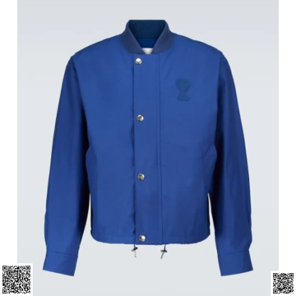 美國代購正品 Ami Paris Ami De Coeur 剋萊因藍bomber夾剋