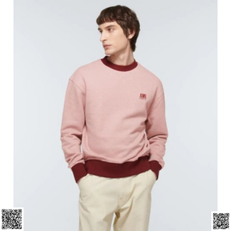 美國代購正品 Ami Paris Logo 撞色粉衛衣