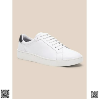 美國代購正品 Banana Republic 黑尾小白鞋