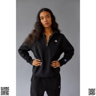 美國代購正品 Champion 半拉鏈衛衣