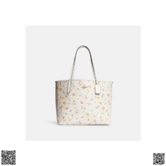 美國代購正品 City 印花托特包