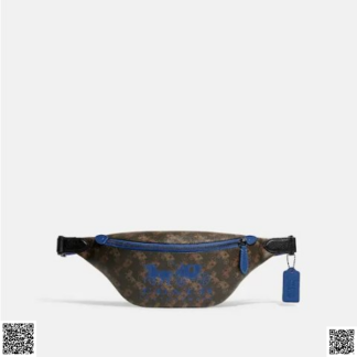 美國代購正品 Coach Charter 馬車印花腰包