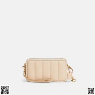 美國代購正品 Coach Kira 絎縫斜挎包