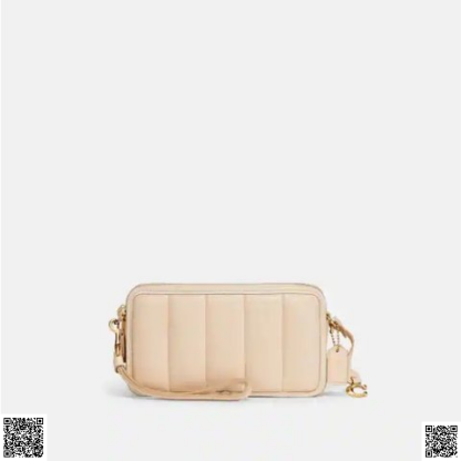 美國代購正品 Coach Kira 絎縫斜挎包