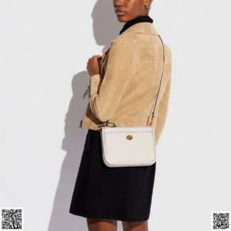 美國代購正品 Coach Slim Turnlock 斜挎包