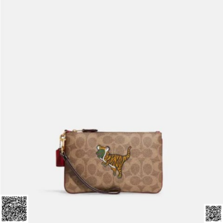 美國代購正品 Coach 中國新年係列老虎小恐龍腕帶手拿